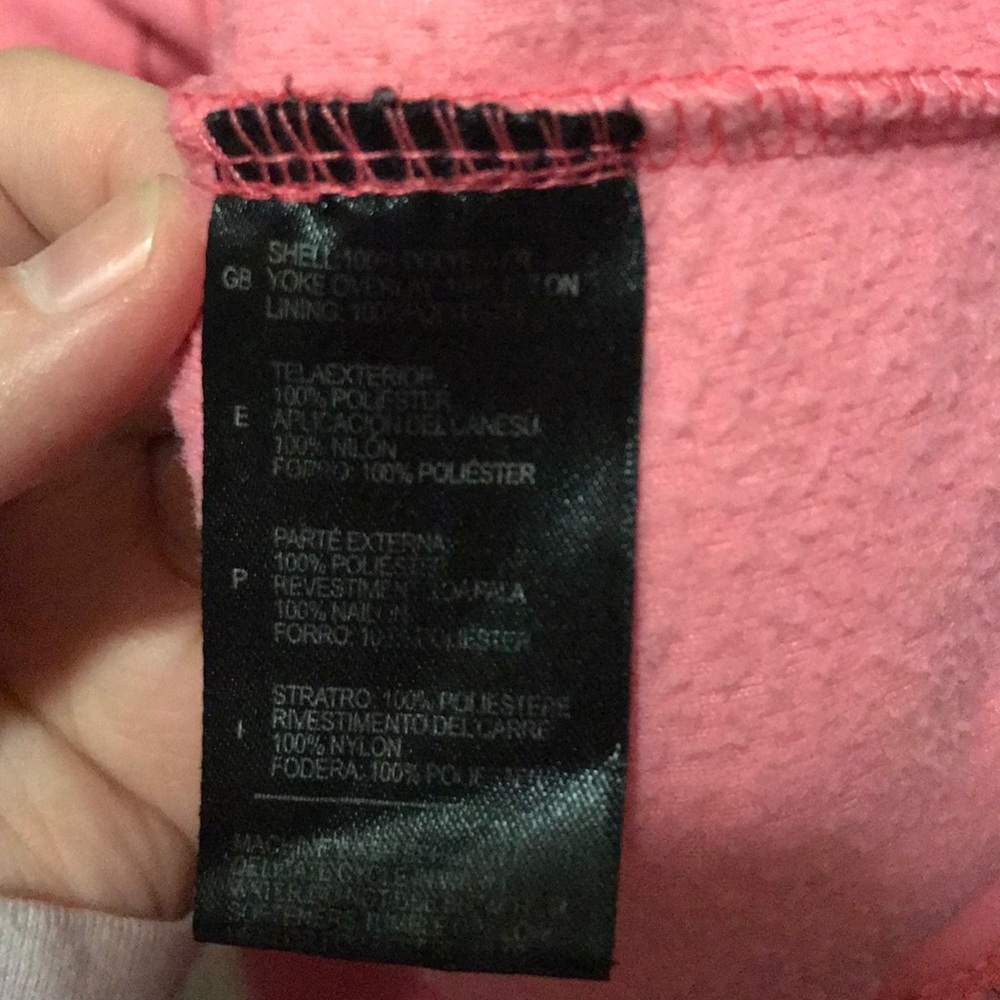 The North Face Pink Zip Up Jacket - Picture 8 of 8